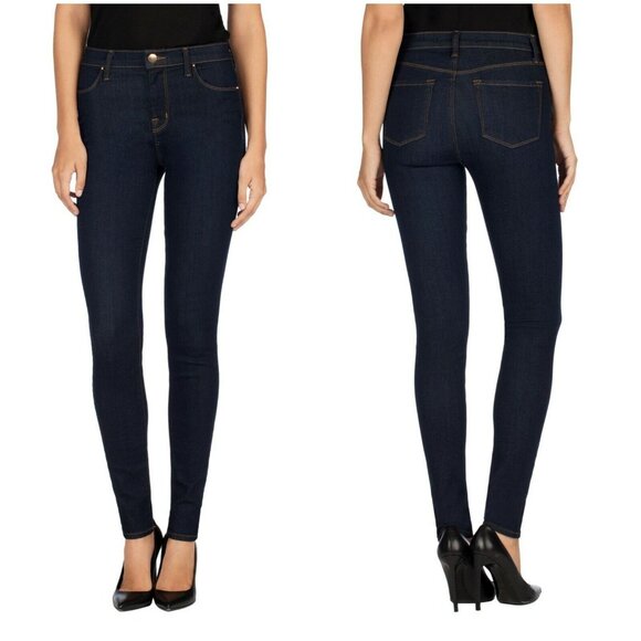 J Brand Maria After Dark High Rise Skinny Jeans Size 27 - Picture 1 of 7